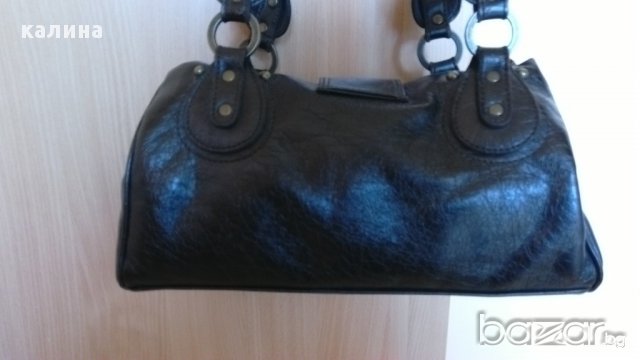 Кафява чанта от много мека еко кожа, снимка 2 - Чанти - 10409461