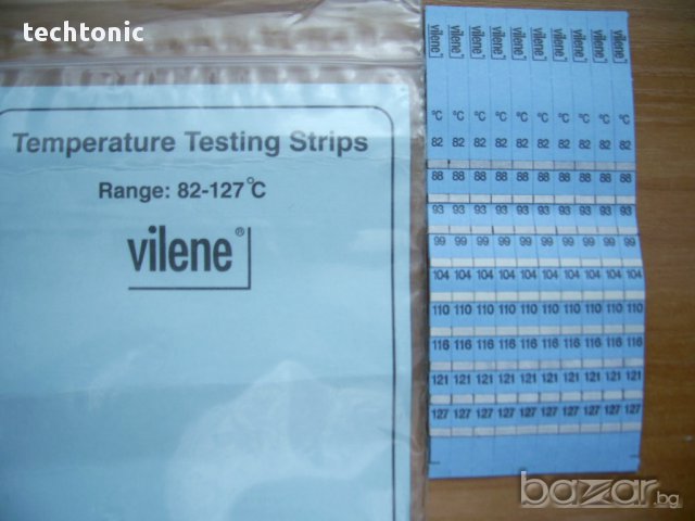 Ленти за тестване на температура - изгодно, снимка 2 - Други машини и части - 12552354