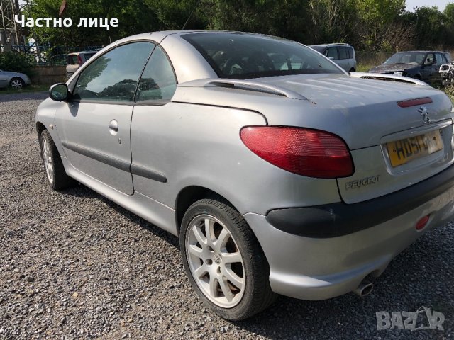 Peugeot 206 cc 2.0 16v на части, снимка 4 - Автомобили и джипове - 21783013