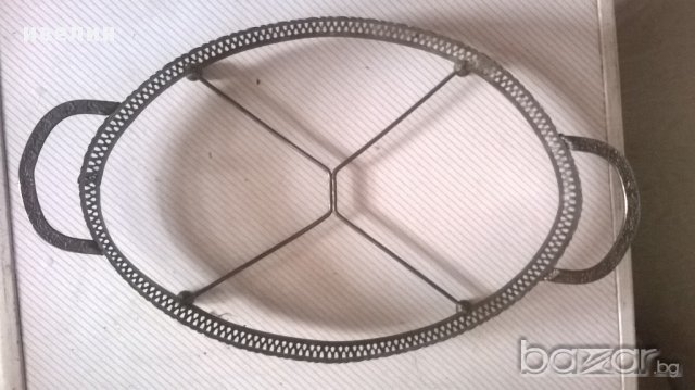 посребрен метален съд, снимка 2 - Антикварни и старинни предмети - 14944122