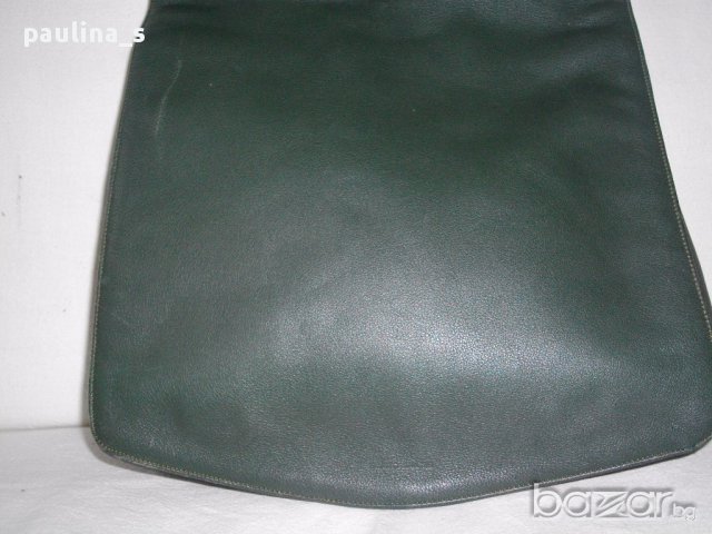 Италианска чанта / cross shuolder & body bag "Fausto Santini" / естествена кожа, снимка 8 - Чанти - 14727601