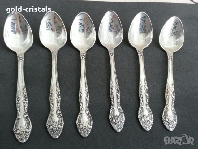 изключително редки руски прибори за хранене лъжички лъжици вилици ножове 