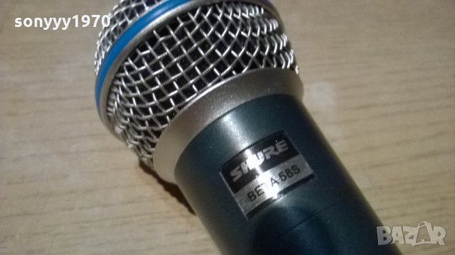shure beta sm58s-професионален вокален-внос швеицария, снимка 5 - Микрофони - 24220742