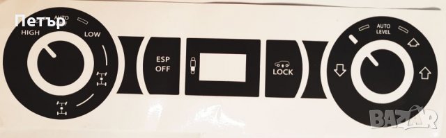 Стикери за Туарег, снимка 3 - Аксесоари и консумативи - 25286489