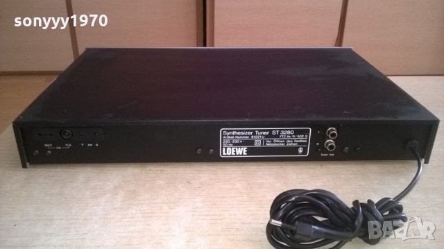 loewe st 3280 synthesizer tuner-внос швеицария, снимка 11 - Ресийвъри, усилватели, смесителни пултове - 24373149