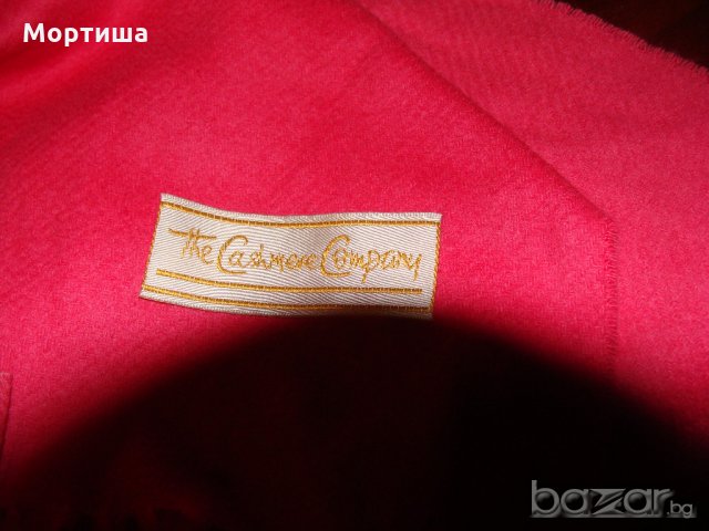 100% кашмир красив дамски шал, снимка 3 - Шалове - 20238939