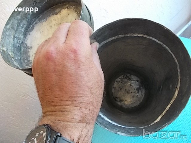  Рядък меден съд , снимка 4 - Антикварни и старинни предмети - 21450084