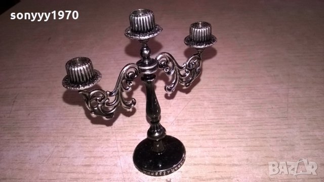 мини ретро колекция-свещник-внос швеицария-8х7х3см, снимка 6 - Колекции - 21884416