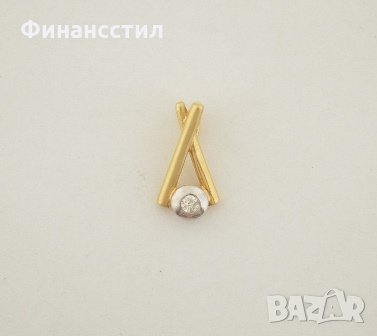 златна висулка 49961, снимка 2 - Колиета, медальони, синджири - 22579336