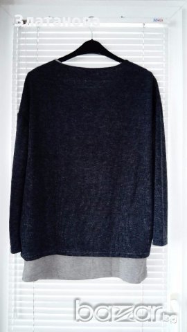 нова блуза ХЛ, снимка 2 - Блузи с дълъг ръкав и пуловери - 20160916