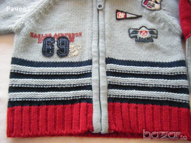 Жилетка момче, снимка 4 - Жилетки и елечета за бебе - 12645578