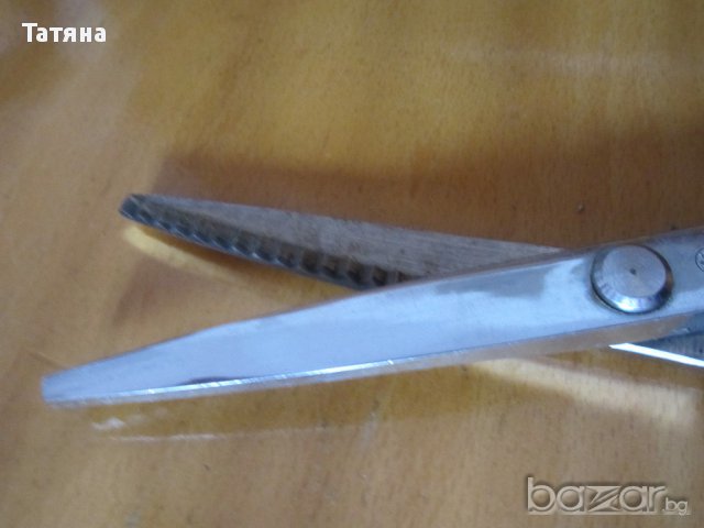 НОЖИЦИ  Канари  и Ножица ЗИГ–ЗАГ/вместо оверлог/, снимка 3 - Ученически пособия, канцеларски материали - 13969391