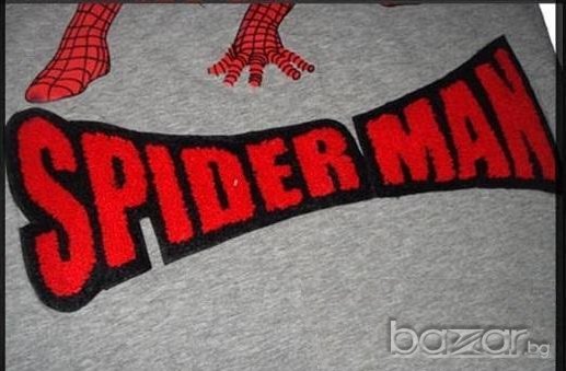 D&G Dolce and Gabbana Grey Spider-Man Мъжка Тениска size 44 (XS), снимка 3 - Тениски - 7081716