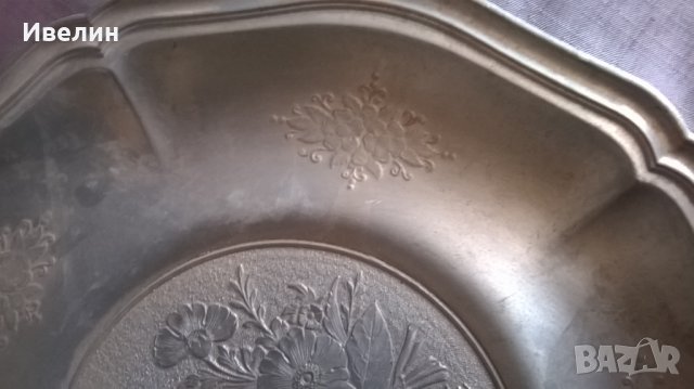 стара чиния за декорация, снимка 4 - Антикварни и старинни предмети - 24145176