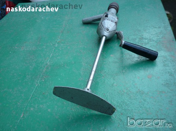 Ръчна дрелка, механична бормашина, ретро маткап, снимка 10 - Бормашини - 11871954