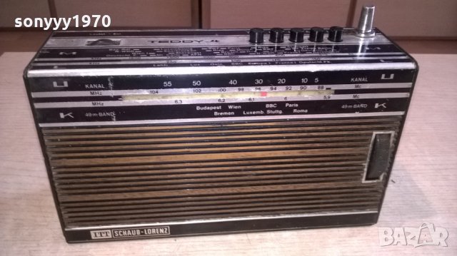 itt schaub-lorenz teddy 4-ретро колекция-внос швеицария, снимка 3 - Ресийвъри, усилватели, смесителни пултове - 24903505