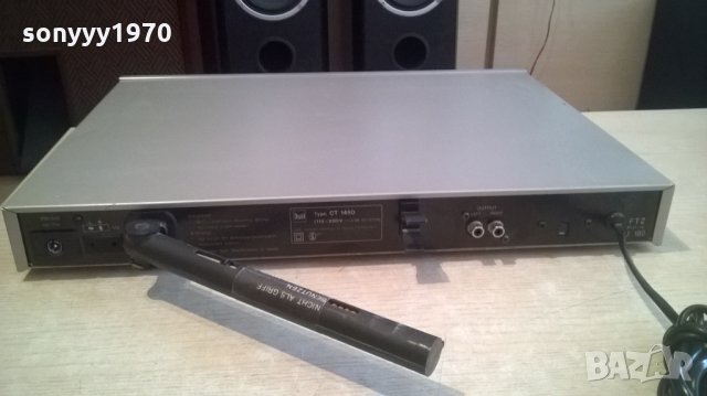 dual ct1450 tuner-made in germany-внос швеицария, снимка 10 - Ресийвъри, усилватели, смесителни пултове - 23071131