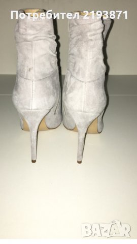 Италиански боти естествена кожа велур номер 40 Mai Piu Senza, снимка 4 - Дамски боти - 24312565