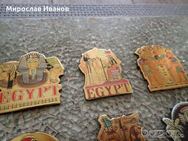 метални магнити за хладилник от Луксор, Египет, снимка 3 - Колекции - 21211142