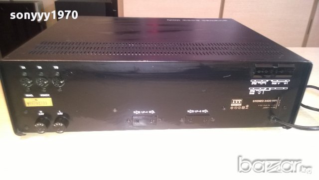 itt schaub-lorenz 3400 hi-fi-stereo receiver-внос швеицария, снимка 6 - Ресийвъри, усилватели, смесителни пултове - 11401093