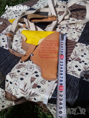 Стар военен кобур #7, снимка 5 - Антикварни и старинни предмети - 25255638