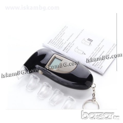 Дигитален алкохолен дрегер с мущук - код 0412, снимка 2 - Аксесоари и консумативи - 13863922