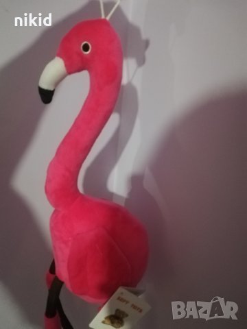 60cm Фламинго плюшена играчка, снимка 2 - Плюшени играчки - 25636927