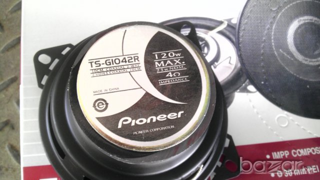 PIONEER Говорители 10 см "3-лентови 120 вата/тонколони- оригинал, снимка 6 - Аксесоари и консумативи - 6582210