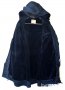 KLU Seyntex мъжко ватирано яке палто с подвижна подплата и качулка тъмно синьо