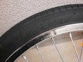 Продавам колела внос от Германия  никелирана капла 20 цола в комплект с вътрешна и външна гуми, снимка 12