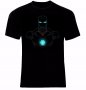 Железният Човек Iron Man Arc Reactor Logo Тениска Мъжка/Дамска S до 2XL, снимка 1 - Тениски - 14036252