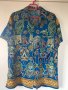 Мъжка лятна пъстра риза къс ръкав от Тайланд  М L, снимка 2