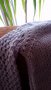 Ръчно плетиво, туника, блуза, люляково лилаво, снимка 1 - Туники - 17375832