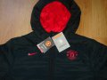Футболно Яке Найк Манчестър Юнайтед НОВО с Две Лица Manchester United Nike Reversible Jacket NEW, снимка 5