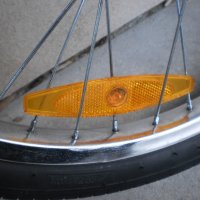 Продавам колела внос от Германия  никелирана капла 20 цола в комплект с вътрешна и външна гуми, снимка 10 - Части за велосипеди - 23821800