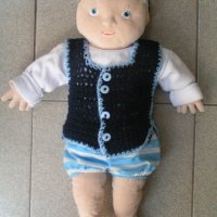 Кукла от парцали, снимка 2 - Антикварни и старинни предмети - 21172233