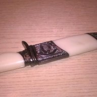 Красив и стилен нож с кания-21/4см-внос швеицария, снимка 2 - Антикварни и старинни предмети - 16095360