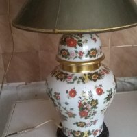 стара порцеланава нощна лампа, снимка 3 - Настолни лампи - 18761272
