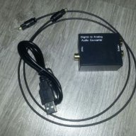 Цифрово-аналогов аудио конвертор TOSLINK , снимка 7 - Аудиосистеми - 17481861