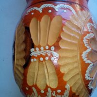 Дърворезба -уникална ваза, снимка 6 - Антикварни и старинни предмети - 25456334