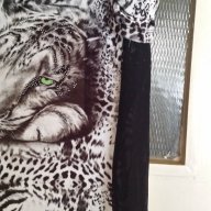 Нова тигрова рокля, размер М, снимка 4 - Рокли - 18401387