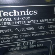 technics su-x102-stereo amplifier-230watt-japan-new class A-внос швеицария, снимка 13 - Ресийвъри, усилватели, смесителни пултове - 8071106