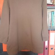 кафява блуза с орнаменти, снимка 3 - Блузи с дълъг ръкав и пуловери - 12964982