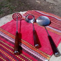 Стар комплект кухненски инструменти,прибори #2, снимка 1 - Антикварни и старинни предмети - 24833524