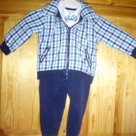 Панталон, боди с папионка и яке , снимка 3 - Комплекти за бебе - 13663850