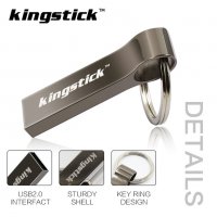 KINGSTICK Удароустойчива Водоустойчива Метална Флашка Ключодържател - 64 GB, снимка 2 - USB Flash памети - 19999223