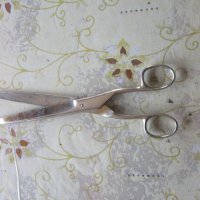 Уникална голяма ножица ножици Солинген Спирале , снимка 5 - Фризьорски принадлежности - 25750868