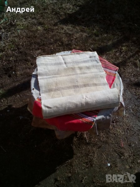 Старинен вълнен плат,платно #2 , снимка 1
