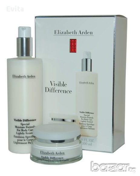 Elizabeth Arden Visible Difference к-т 70мл крем + лосион за тяло 300мл, снимка 1