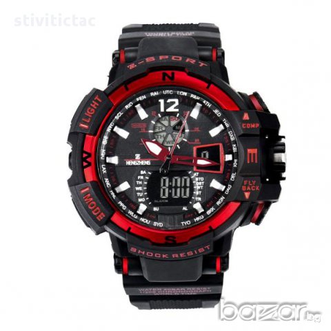 часовник --=червен, снимка 14 - Мъжки - 15373579